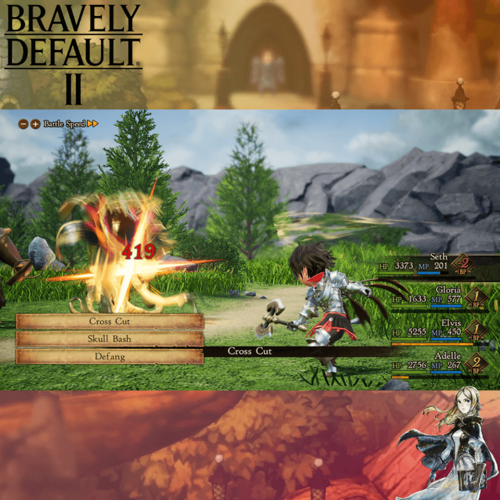 แผ่นเกม Nintendo Switch Bravely Default II Zone Asia / ภาษาอังกฤษ